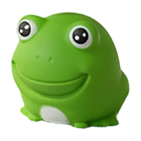 ZhangC Frog Shaped Squishies Balls, Slow Rising Stress Relief Animal Squeeze Balls, Soft Decompression Balls for Adults andkids, Decor for Home and Office Desk