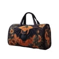 thumbnail image 1 of ZhangC Halloween Themed Quilted Embroidered Tote Bag, 16x8x8 Inch Large Capacity Portable Travel Handbag, Embroidered Storage Tote for Party Supplies, Costumes, Gym and Daily Use, 1 of 9
