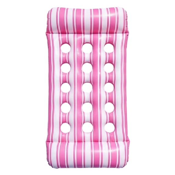 ZhangC Inflatable Pool Floats Mat for Adults, 28.4x53.2 Inches Large Pool Floaties Adults Size with Headrest, Sun Tanning Raft Lake Beach Swimming Pool Party Floating Lounge