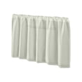 thumbnail image 1 of ZhangC Kitchen Cabinet Curtain, 27.5inx39.3In Length Kitchen Cabinet Cover Curtain, Farmhouse 3D Wave Line Short Curtain Tiers for Bathroom Laundry RV Camper, Home Decor, 1 of 6