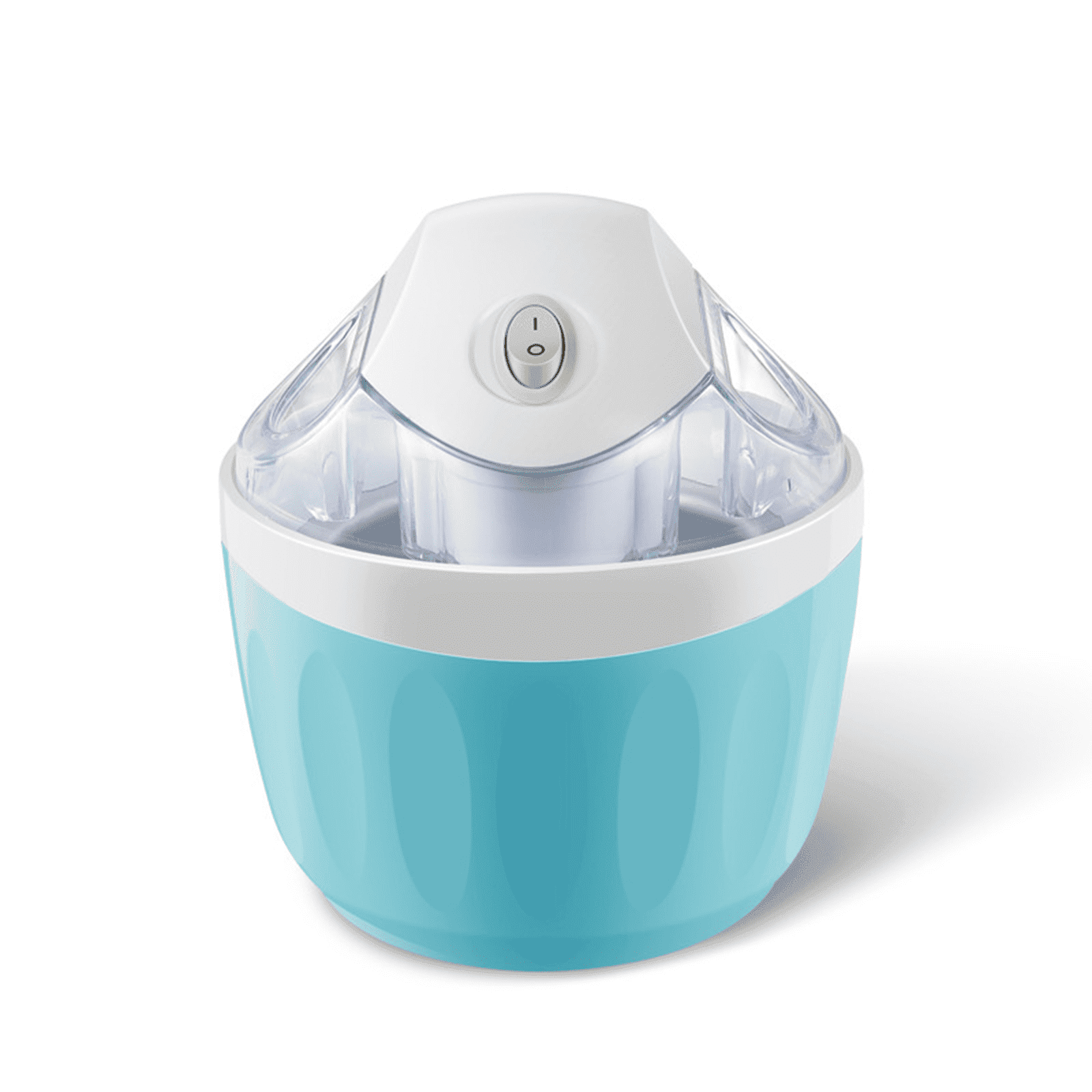 ZhangC Small Home Mini Ice Cream Maker, Fast Ice Cream Maker Homemade, Single Serving of Gelato, Frozen Yogurt, Compact Electric Makers for Kitchen for Family Treats