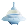 thumbnail image 1 of ZhangC UFO Shaped Large Ice Cube Tray, Silicone Ice Cube Trays for Freezer with Lids, Reusable Big Round Ice Cube Mold Ball Maker for Whiskey,Cocktails and Drinks,Easy Release(4.1"x3.7"), 1 of 6