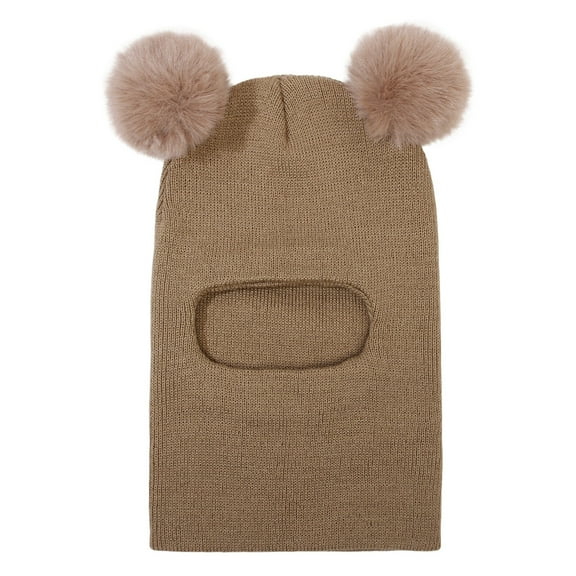 Zhangnan Beanie for Lovely Girls and Boys Winter Hat Scarf Set Beanie Hats Girl Boy with Neck Warmer Beanie Knit Warm for Cold Weather Fashion Winter Accessories