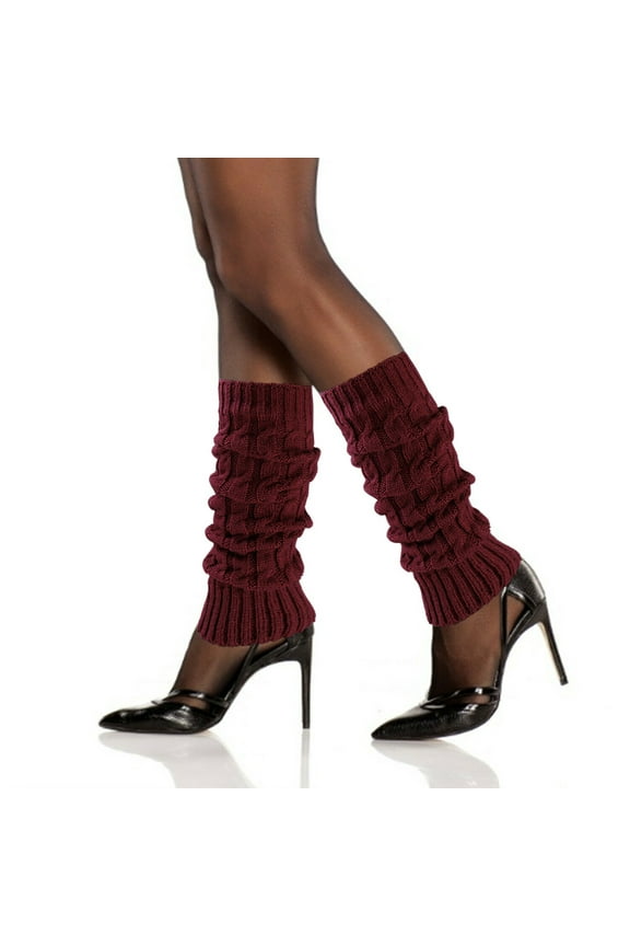 Leg Warmer for Delicate Women Cable Knit Extra Long Leg Warm Stocks Boot Socks Thigh High Socking Girls Trendy Winter Accessories