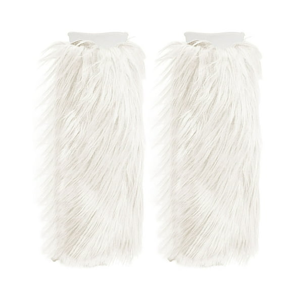 Zhangnan Leg Warmer for Graceful Women Autumn and Winter Plush Socks Long Boots Warm Stage Perforce High Leg Guards Female Trendy Winter Accessories