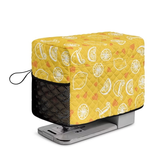 Zhangruoheng Quilted Sewing Machine Dust Cover Universal for Most Standard Singer & Brother Machines