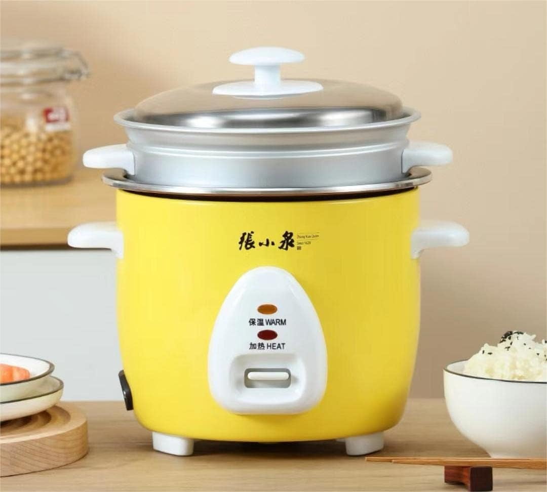 Zhangxiaoquan 3cup Rice Cooker, 1.5L, with steamer and inner pot cover, maximum rice capacity 3 cups