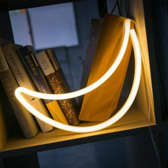 Zhangyh LED Neon Night Light, Battery and USB Powered Signs Neon Lamp Decorative Neon Sign Wall Lamp for Kids Bedroom
