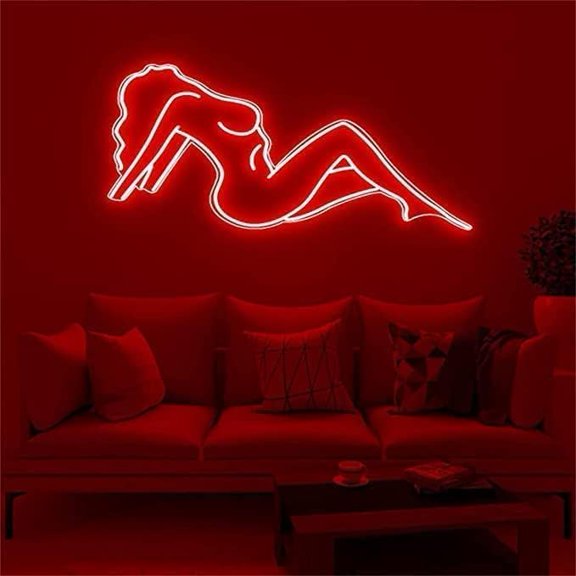 Zhangyh LED Neon Sign Night Light,Girls Signs Neon Lamp Decorative Neon Sign wall Lamp