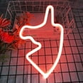 thumbnail image 1 of Zhangyh LED Neon Sign,Unicorn Neon Sign Night Light Wall LED Neon Lamp USB Battery Powered Led Neon Light Sign for Home Bedroom Bar Party Decoration, 1 of 6
