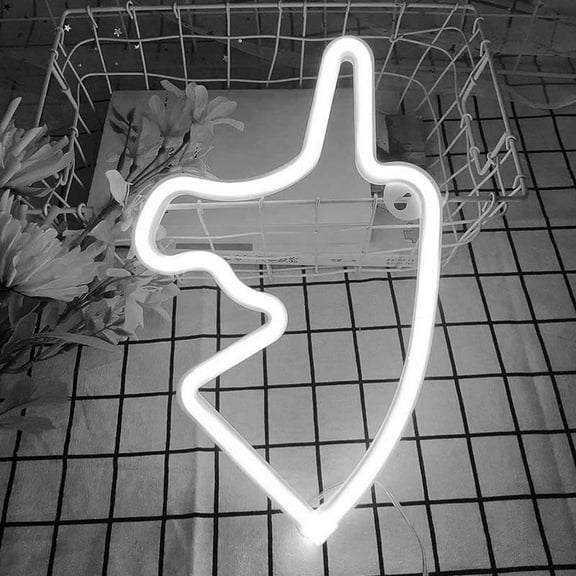 Zhangyh LED Neon Sign,Unicorn Neon Sign Night Light Wall LED Neon Lamp USB Battery Powered Led Neon Light Sign for Home Bedroom Bar Party Decoration