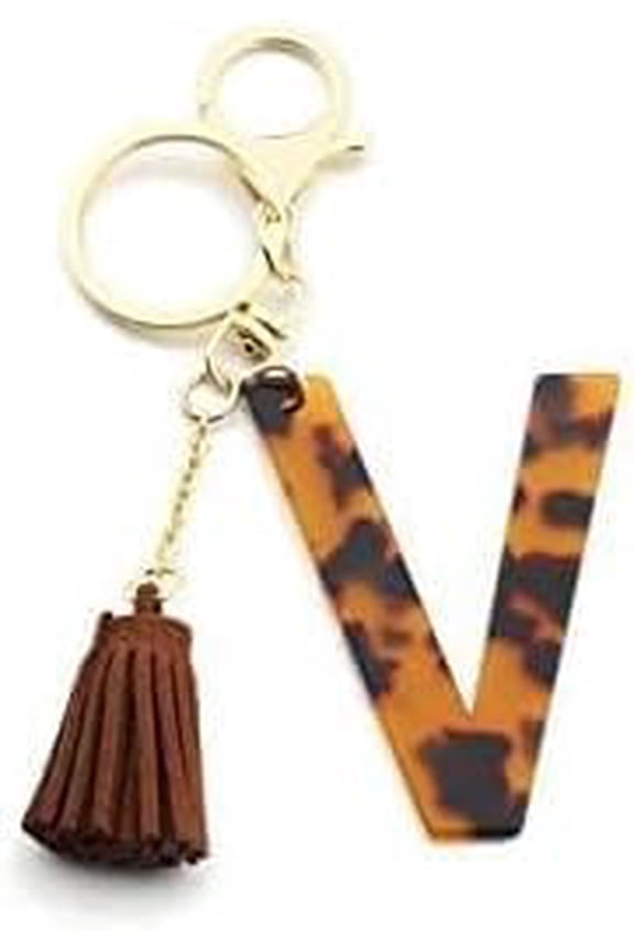 Letter Keychain,26 Letters Decorative Letter Keychain,Backpack Initial Letter Keychains