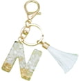 thumbnail image 1 of Zhangyh Letter Keychain,26 Letters Tassel Decorative Letter Keychain,Name Keychain for Women Girls Men Teenager Gift, 1 of 3