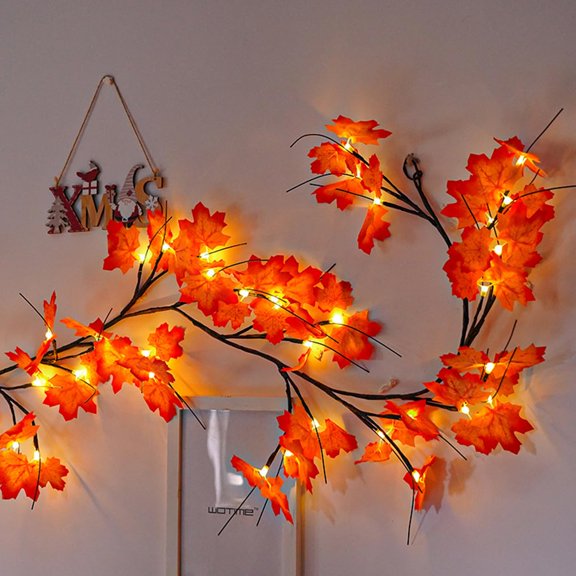 Zhangyh Willow Vine Lights, LED Christmas Twig String Lights, Battery Operated Bendable Branches Lights with Timer 8 Modes for Wall Home Christmas Décor
