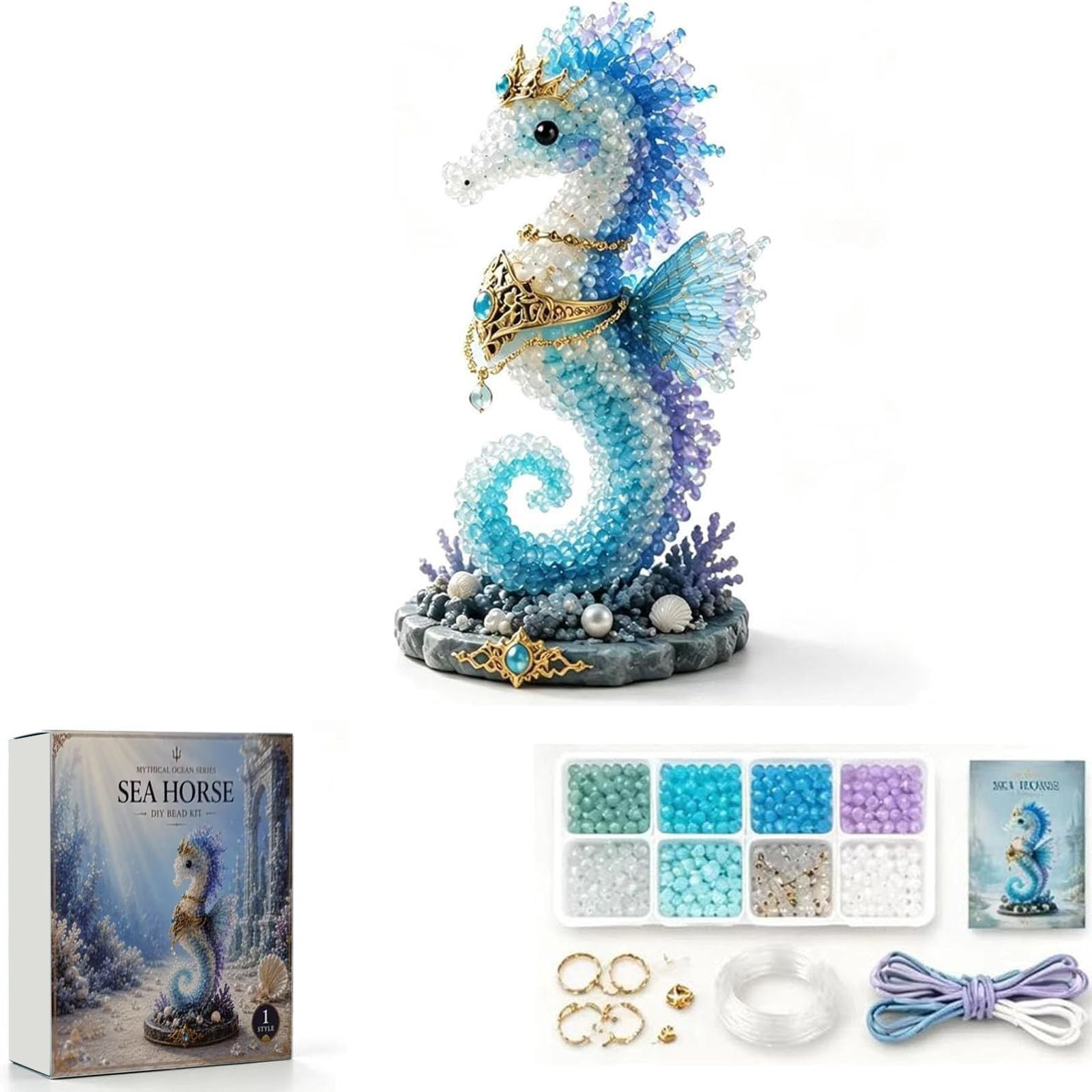 Zhanliray Mythical DIY Bead Kit For Beginners Beaded Making Kit With ...