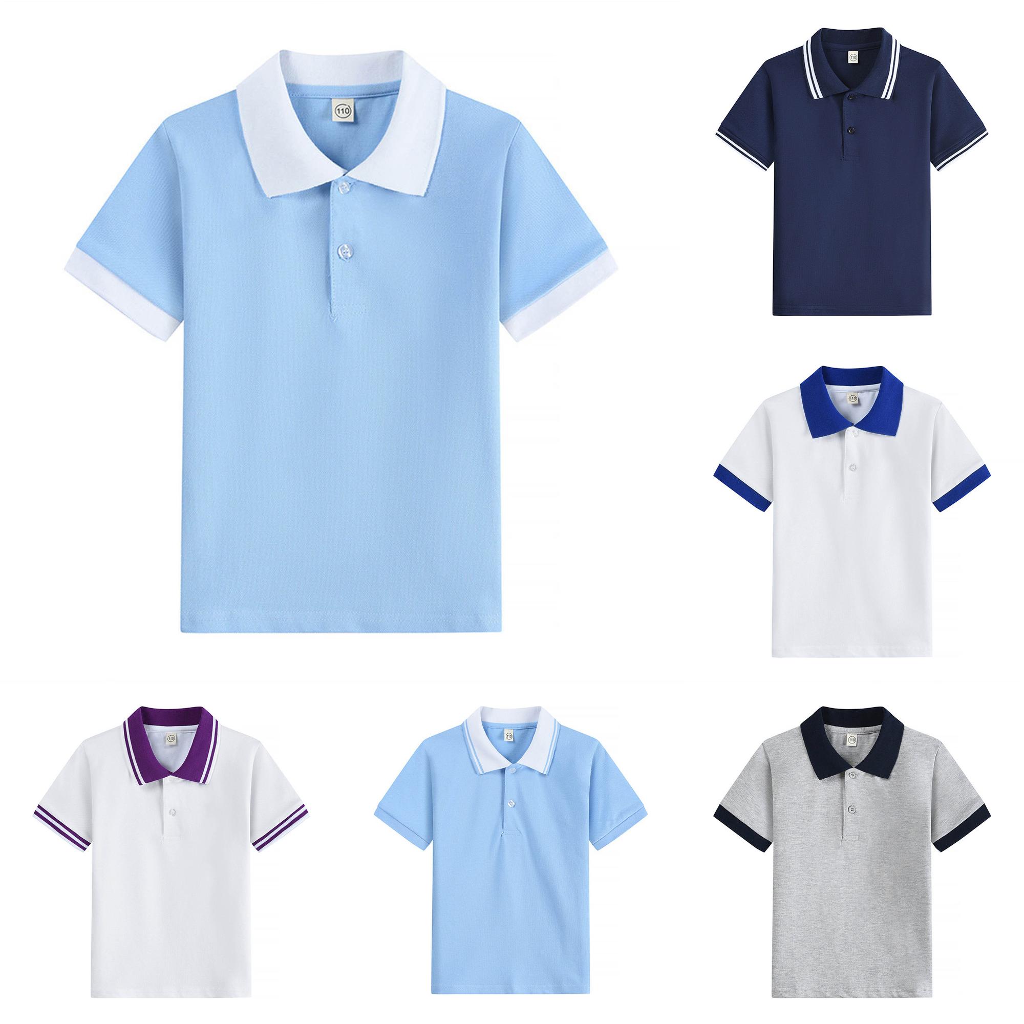 Zhanqunnn Boys Short Sleeve Solid Color Tee Kids Youth School Breathable Daily, Size 11-12 Years
