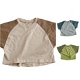 thumbnail image 1 of Zhanqunnn Boys Summer Tees Casual Short Sleeve Round Neck Kids Comfortable Daily Wear, Size 5-6 Years, 1 of 5