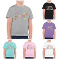 thumbnail image 1 of Zhanqunnn Children Fashion Back To School Printed Round Neck Short Sleeve Casual Tee 5, Size 10-11 Years, 1 of 4