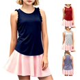 thumbnail image 1 of Zhanqunnn Girls Fashion Lace Sleeve Cozy Tank Top Lightweight Sleeveless Delicate , Size 5-6 Years, 1 of 7