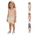 thumbnail image 1 of Zhanqunnn Girls Ruffle Sleeveless Casual Blouse Toddler Kids Fashion Daily, Size 1-2 Years, 1 of 5