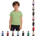 thumbnail image 1 of Zhanqunnn Girls Soft Short Sleeve Round Neck Tee Boys Girls Kids Breathable, Size 13-14 Years, 1 of 6