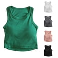 thumbnail image 1 of Zhanqunnn Girls Summer Vest Tanks Hollow Backless Crop Top Solid Casual Basic Tee, Size 15-16 Years, 1 of 4