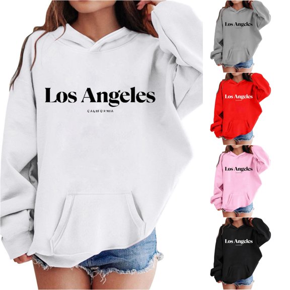 Zhanqunnn Kids Girls Sports Shirt Boy Girl Casual Hoodie Pullover Hooded Sweatshirt With Pocket Suitable For Girls Boys Youth Stylish Clothes, Size 5-6 Years