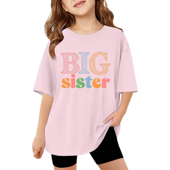 Zhanqunnn Kids Short Sleeve T Shirt Fashion Casual Letter Printed Round Neck Summer Top for Boys Girls, Size 10-11 Years
