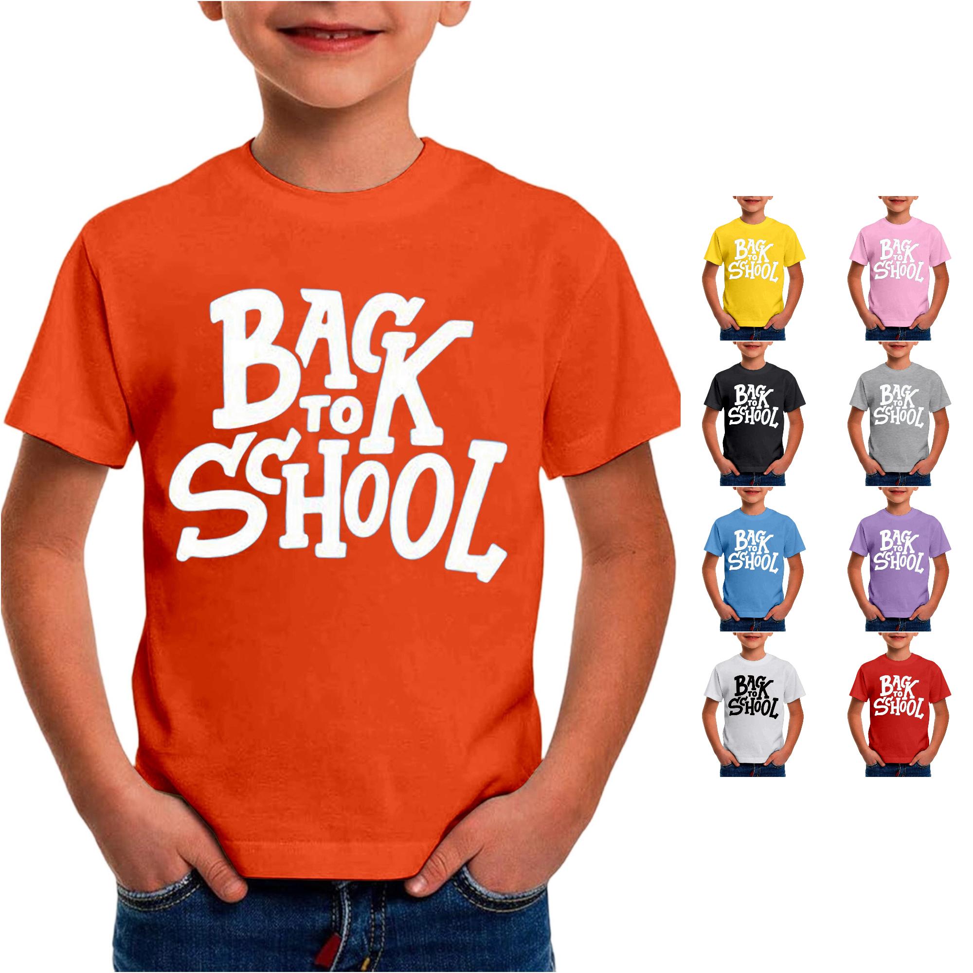 Zhanqunnn Kindergarten First Day School T Shirts Nursery Graduation Tees, Size 4-5 Years