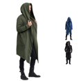 thumbnail image 1 of Zhanqunnn Men's Jacket Dark Style Long Cardigan Cloak Coat Hooded Sweater Wearable Blanket Hoodie, 1 of 5