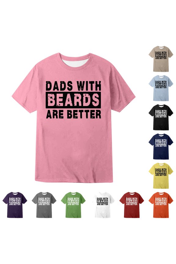 Men's Mens T Shirt Packs Shirts for Men Big and Tall Medium Tall T Shirts for Men, Size M