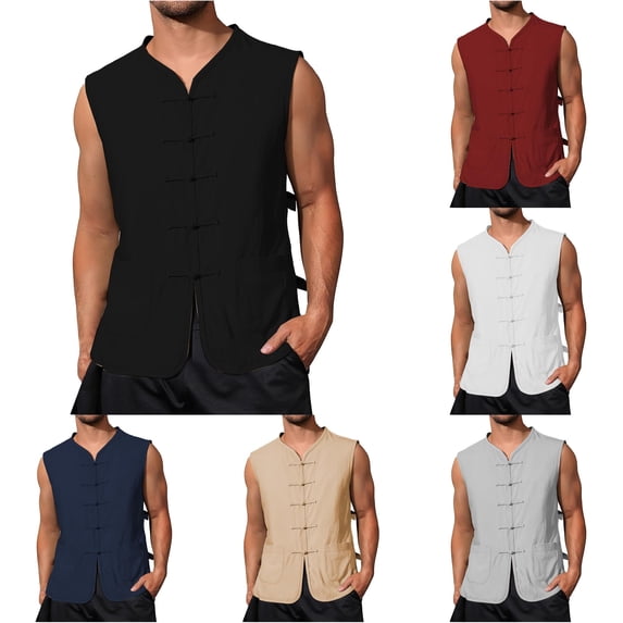 Zhanqunnn Men's Tank Tops for Everyday Wear Casual Style and Outdoor Activities Comfortable and Versatile Summer Apparel Mens Cropped Tops T Shirts Men Graphic, Size L