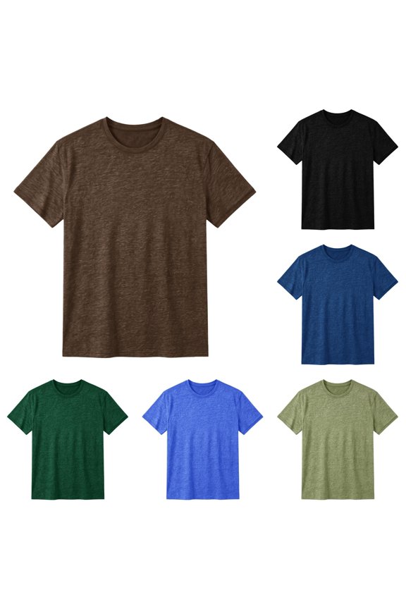 Mens Summer Round Neck Loose Fit Ice Silk Short Sleeve Stretch Breathable Cool and Breathable T Shirt V Neck T Shirts Mens Mens Shirts Thick T Shirts, Size M