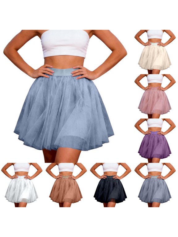 Skirt Lightweight Opaque Skirt With Elastic High Waist Tutu Large Sizes A Line Skirt For Carnival Fancy Dress Leopard Skirts for Women, Size One Size