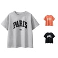 thumbnail image 1 of Zhanqunnn Summer Toddler Boys Girls Short Sleeve City Letter Prints T Shirt Tops Clothes, Size 4-5 Years, 1 of 8