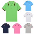 thumbnail image 1 of Zhanqunnn Toddler Kids Girls Boys Short Classic Loose Tunic Soft Blouse Solid Tee, Size 11-12 Years, 1 of 3