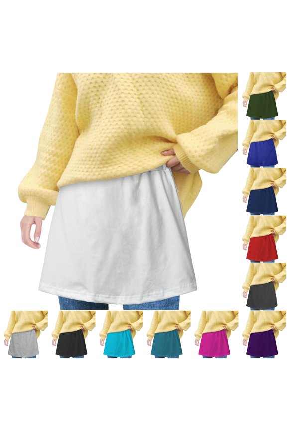 White Skirt Base Skirt Fart Curtain Folded In White Sweater With Wrap around Bed Skirt, Size XL