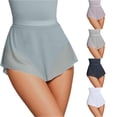 thumbnail image 1 of Zhanqunnn Women Soft Mesh Side Split Short Ballet Dance Skirt Table Skirt, Size M, 1 of 8