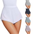 thumbnail image 1 of Zhanqunnn Women Soft Mesh Side Split Short Ballet Dance Skirt Table Skirt, Size XXL, 1 of 7
