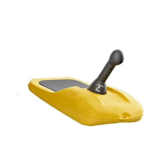 Zhao.Fu Snow Sled - Toboggan Sled, Anti-Slip Seat, Pull Up Brake, Durable Plastic Sled, Lightweight