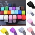 thumbnail image 1 of Zhaomeidaxi 10m Lace Ribbon  4.5cm Lace Trim,Lace Trim Ribbon, for Sewing, Gift Wrap Wedding Decoration Embroidery Sewing Fabric, 1 of 5