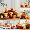 thumbnail image 1 of Zhaomeidaxi 2022 New Year Tiger Car Ornaments Figurines Miniatures Crafts Ornament Lucky Fortune Tiger Lantern Statue Ornament for Car Desktop Home Ornament Interior Decoration Good Meaning, 1 of 10