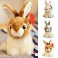 thumbnail image 1 of Zhaomeidaxi 20cm Floppy Bunny Rabbit Stuffed Animal, Cuddly Bunny Plush Rabbit Toy for Kids Boys Girls Babies Birthday Easter Christmas Bedtime Gift, 1 of 8