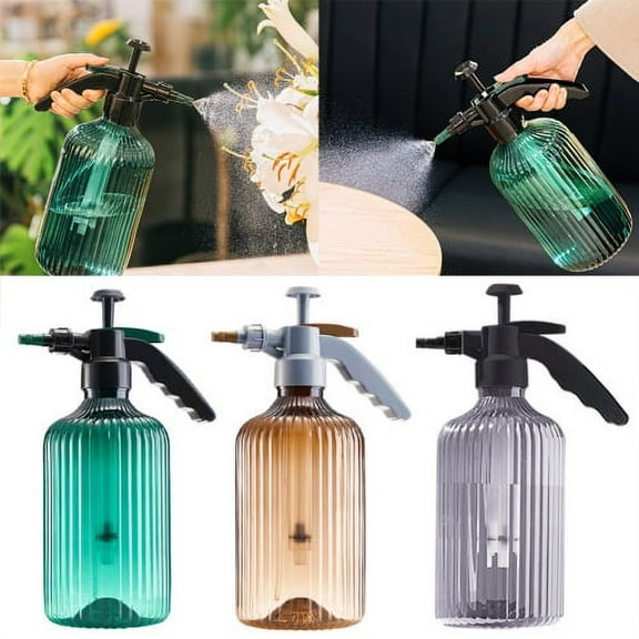 Zhaomeidaxi 2L Plants Mister Spray Bottle Handheld Pump Sprayer Retro House Watering Mist Can for Indoor Garden Pressure Sprayer