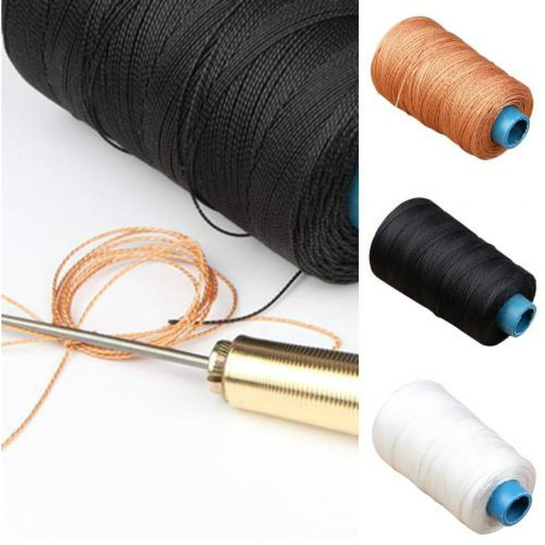 Zhaomeidaxi 300m 0.8mm Knotting Cord Braided Nylon Beading Cord Nylon  Thread String, for Beading Jewelry Making, Fishing Shoes Repair Line Rope 