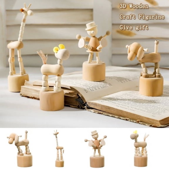 Zhaomeidaxi 3d Wooden Craft Figurine Kit Model Toy-home Deco-best Educational Christmas Birthday Day Gift for Boys Girls Friends Son Adult