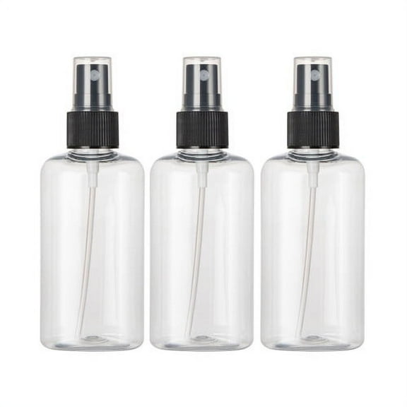 Zhaomeidaxi 50ml/100ml 3Pcs/Set Fine Mist Spray Bottles Set, Refillable Travel Bottles, Liquid Containers, Mister Spray Bottle, Mini Spray Bottle for Hair, Perfume, Water, Cologne, Samples