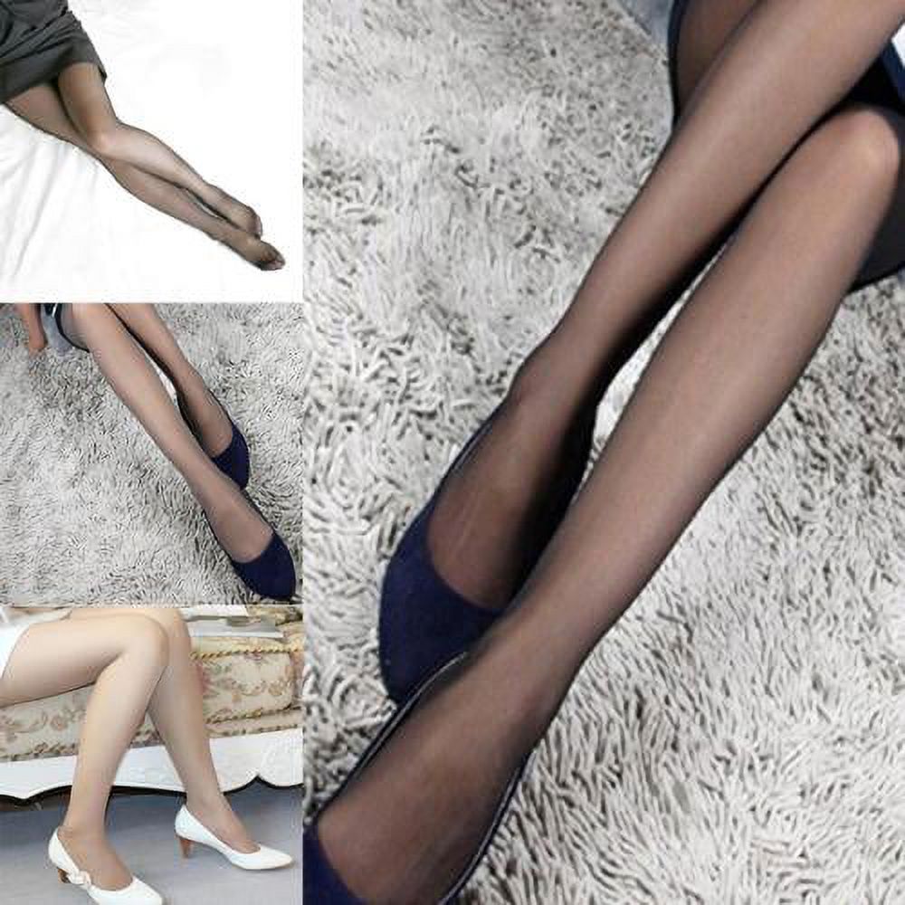 Zhaomeidaxi 5Pairs Super Durable Tights, High Waist Control Top Sheer