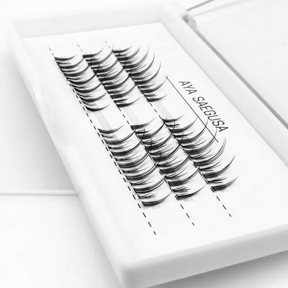 Zhaomeidaxi 78 Clusters/Box False Eyelashes Extensions Long Lashes Strip with Volume for Womens Makeup Soft Fake Eyelash