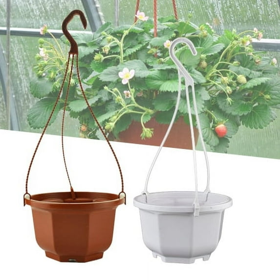 Zhaomeidaxi Fall-resistant Holes Flower Planter Plastic Flower Plant Pots Thickened Seedlings Nursery Pots, Flower Plant Container Seed Starting Pots